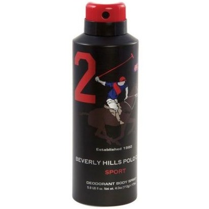 اسپری مردانه دئودورانت بورلی هیلز پولو اسپرت شماره۲ حجم ۲۰۰ میلی لیتر